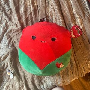 Valentine’s Day rose squishmallow original squishmallow collectible. With tags